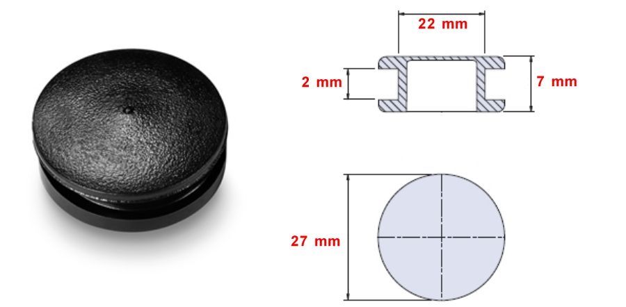 10 pz TAPPO DI CHIUSURA PER RACCORDO Ø mm 10 PER ABBEVERATOIO CONIGLI -  Epoca Italpigeon Pet Shop